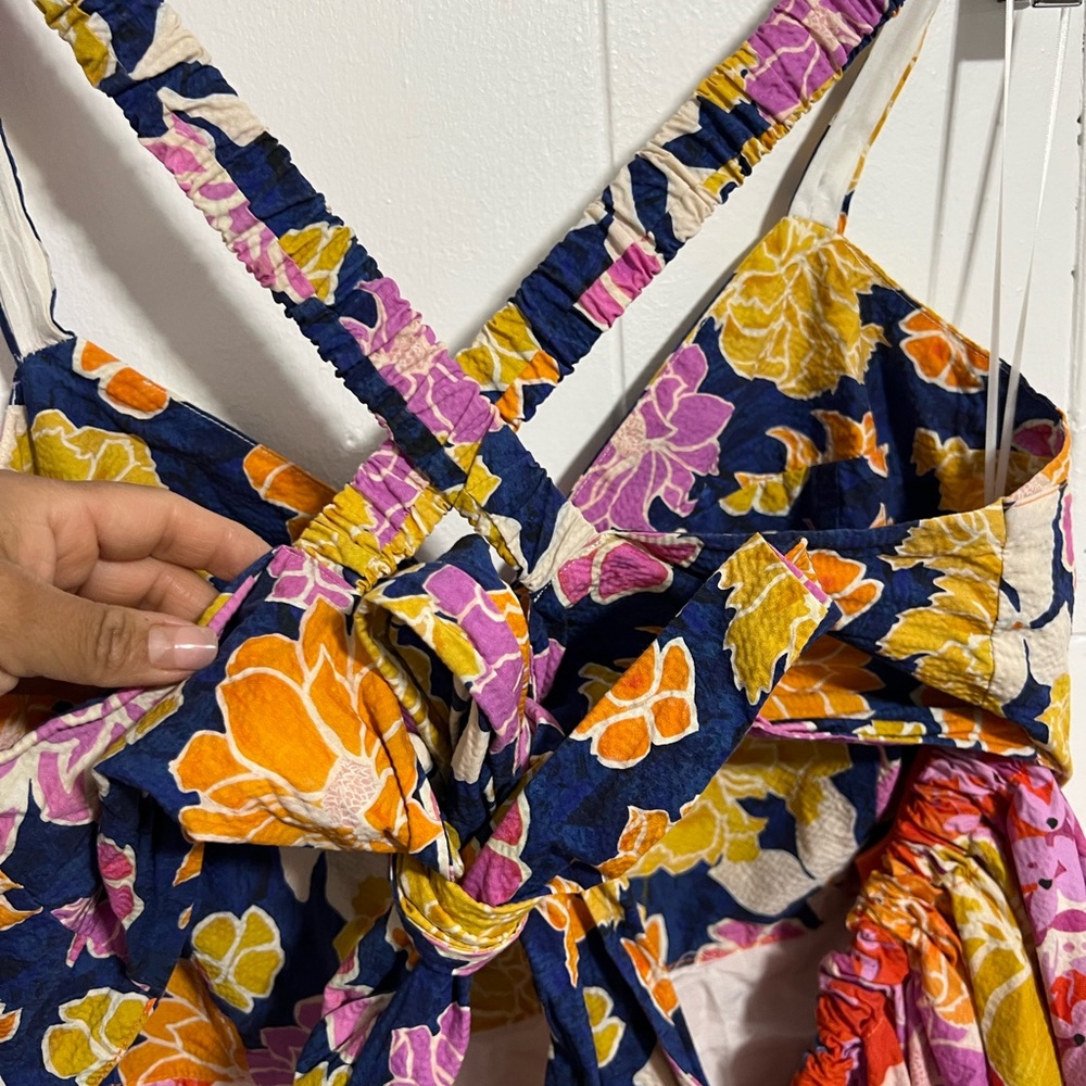 Anthropologie Maeve Bow-Back Midi Dress  size 20w - Picture 4 of 15